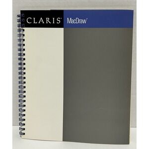 Claris MacDraw Manual 1988 Macintosh Collector Vintage